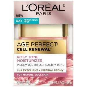 NWT 🦋 L'Oreal Paris Skincare Age Perfect Cell Renewal Rosy Tone